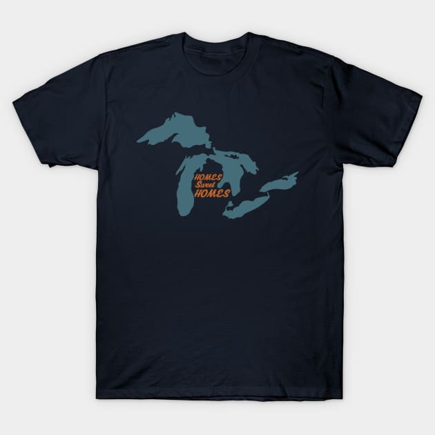 HOMES Sweet HOMES T-Shirt by sadsquatch